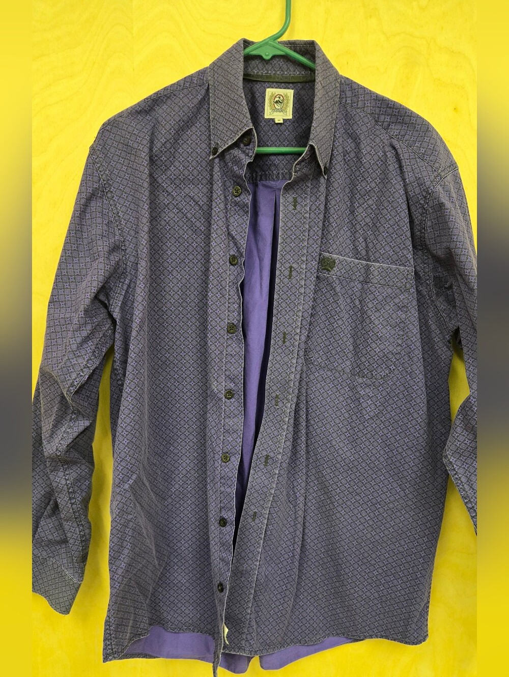 Men's purple Cinch Western Shirt